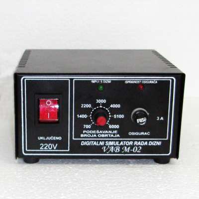 Uređaji za AUTO SERVISE Simulator za ultrazvučno čišćenje benzinskih dizni M-02